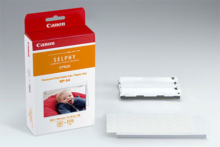 Canon RP54 Selphy Ink/Paper 4x6 - 54 Pack