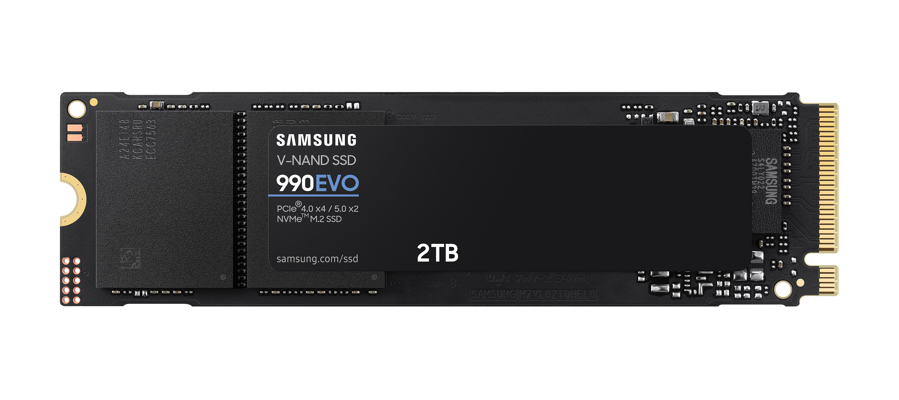 Samsung 990 EVO 2TB M.2 NVMe Internal SSD PCIe Gen 4 -Read up to 5000MB/s Write up to 4200MB/s  5 Years Warranty