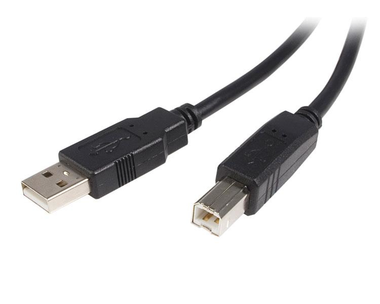 0.5m USB 2.0 Cable A to B - M/M