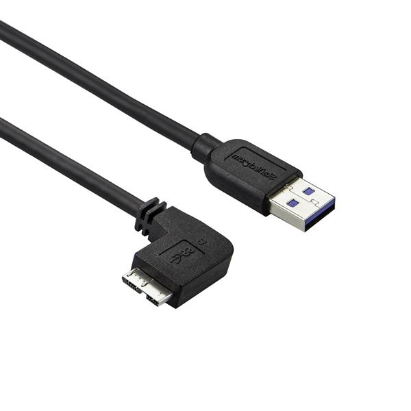 0.5m 20in Slim Micro USB 3.0 Cable - M/M