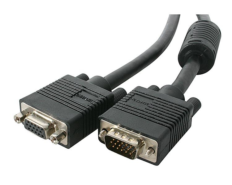 15m Coax Monitor VGA Extension Cable