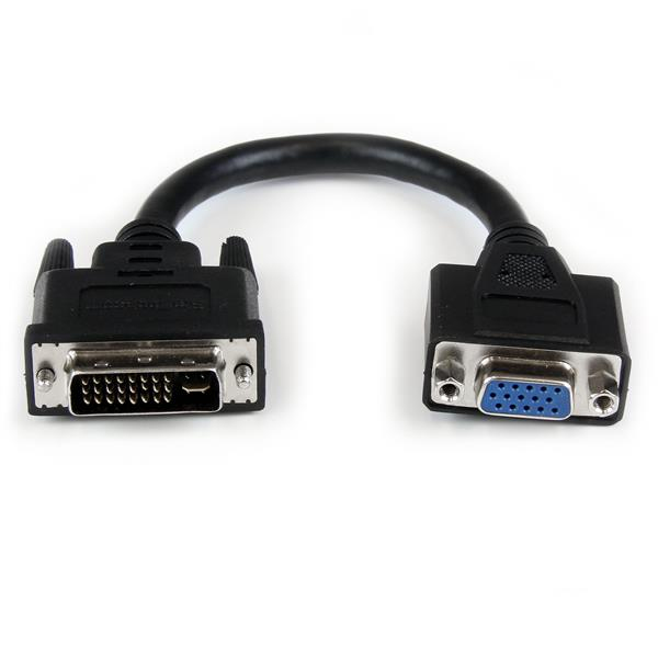 8in DVI to VGA Cable Adapter M/F
