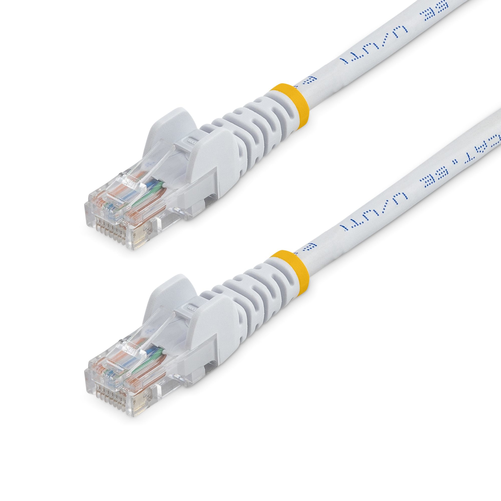 0.5m White Snagless Cat5e Patch Cable