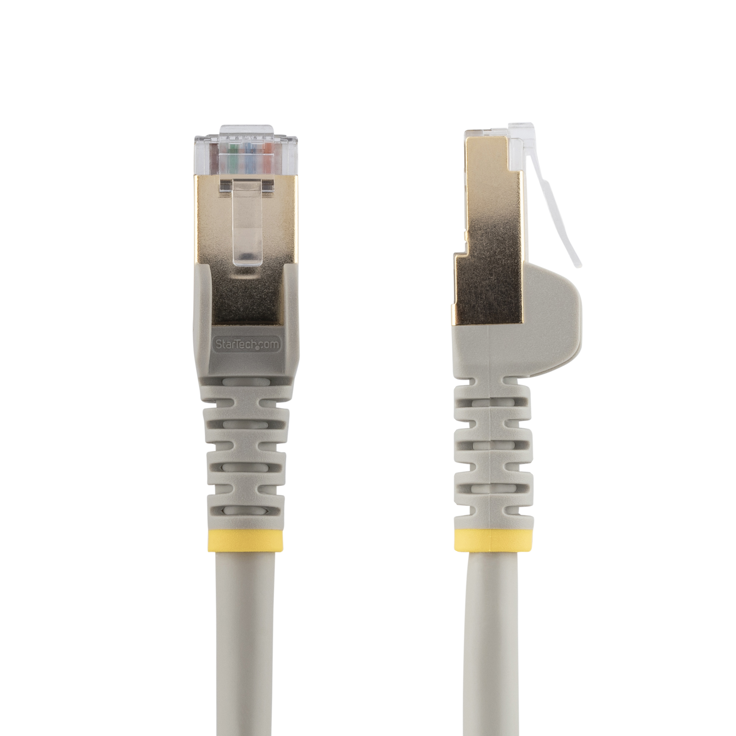 0.5m Gray Cat6a Ethernet Cable - STP