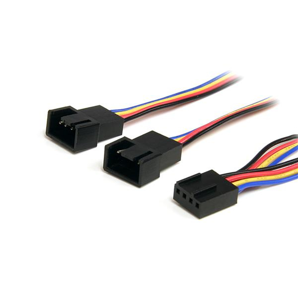 12 4Pin PWM Fan Extension Power Y Cable