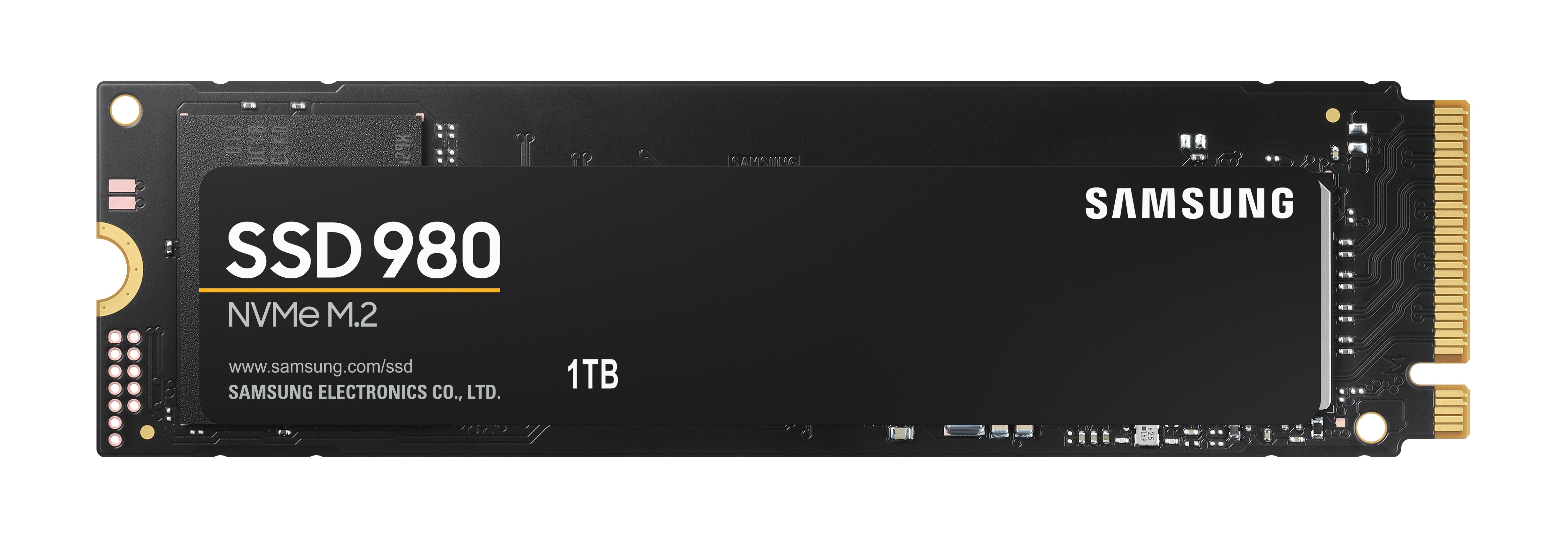 Samsung 980 1TB M.2 NVMe Internal SSD PCIe 3.0 - Up to 3500MB/s Read - Up to 3000MB/s Write - 500K/480K IOPS - 5 Years Warranty
