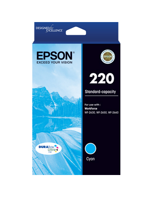 220 (C12T293292) Std capacity Cyan ink