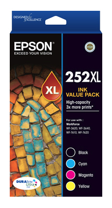 High Capacity DURABrite Ultra 4 ink Valu