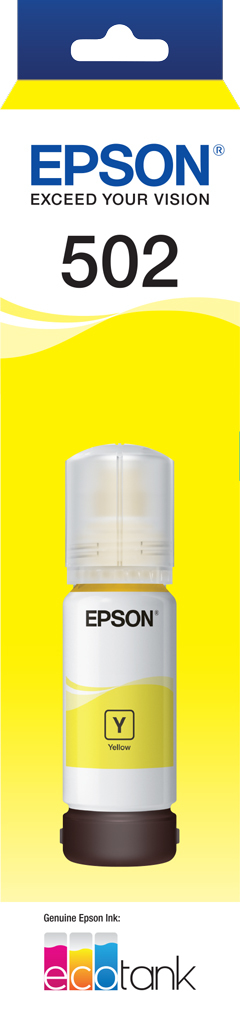 T502 YELLOW INK BOTTLE