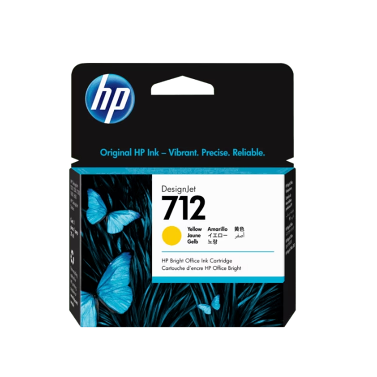 HP #712 29ml  Yel Cart 3ED69A