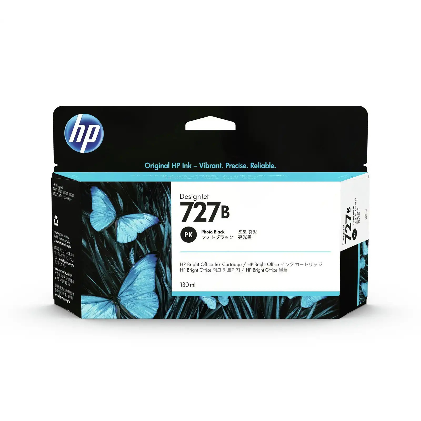 HP #727 130ml Photo Blk 3WX14A