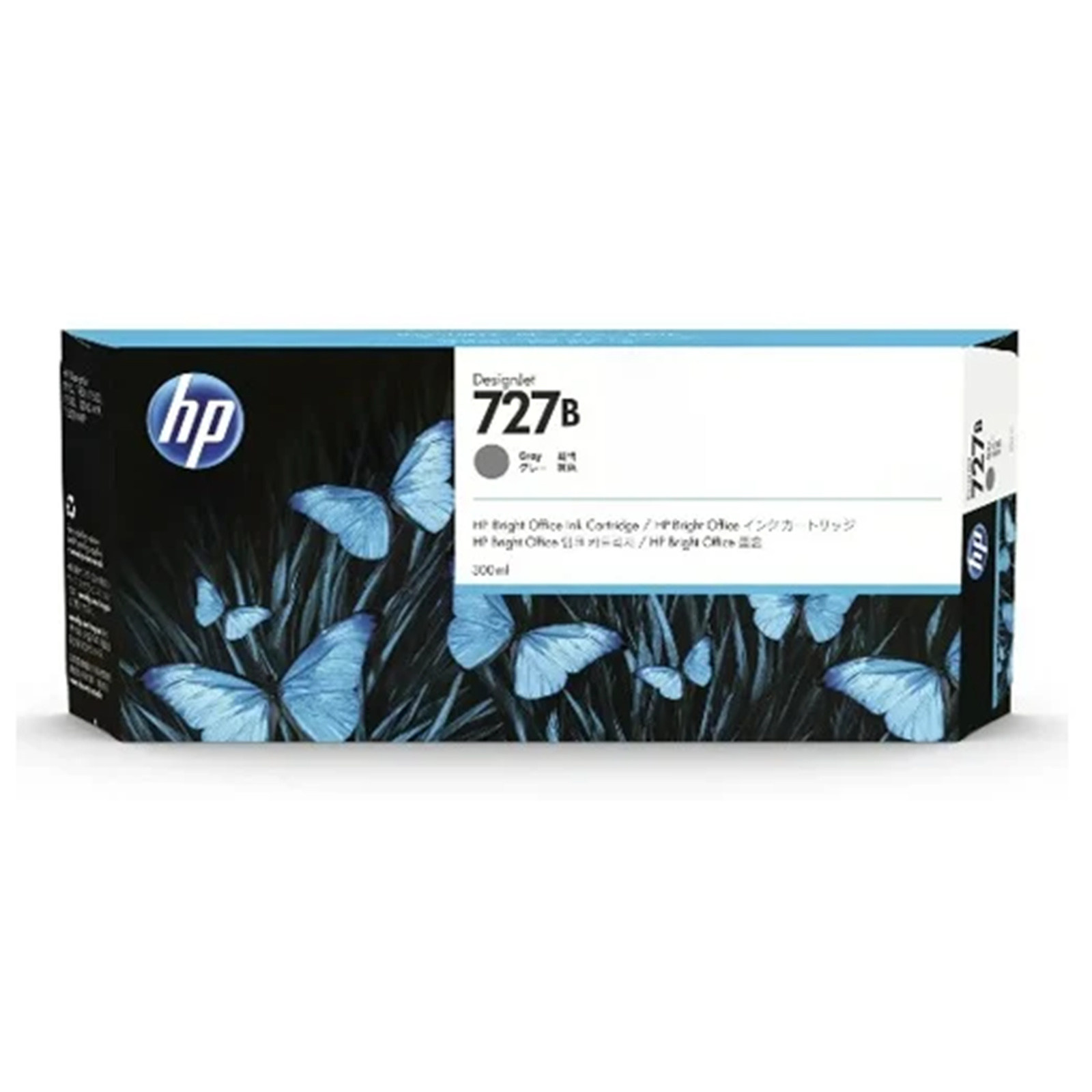 HP 727 300ml Gray Ink 3WX21A