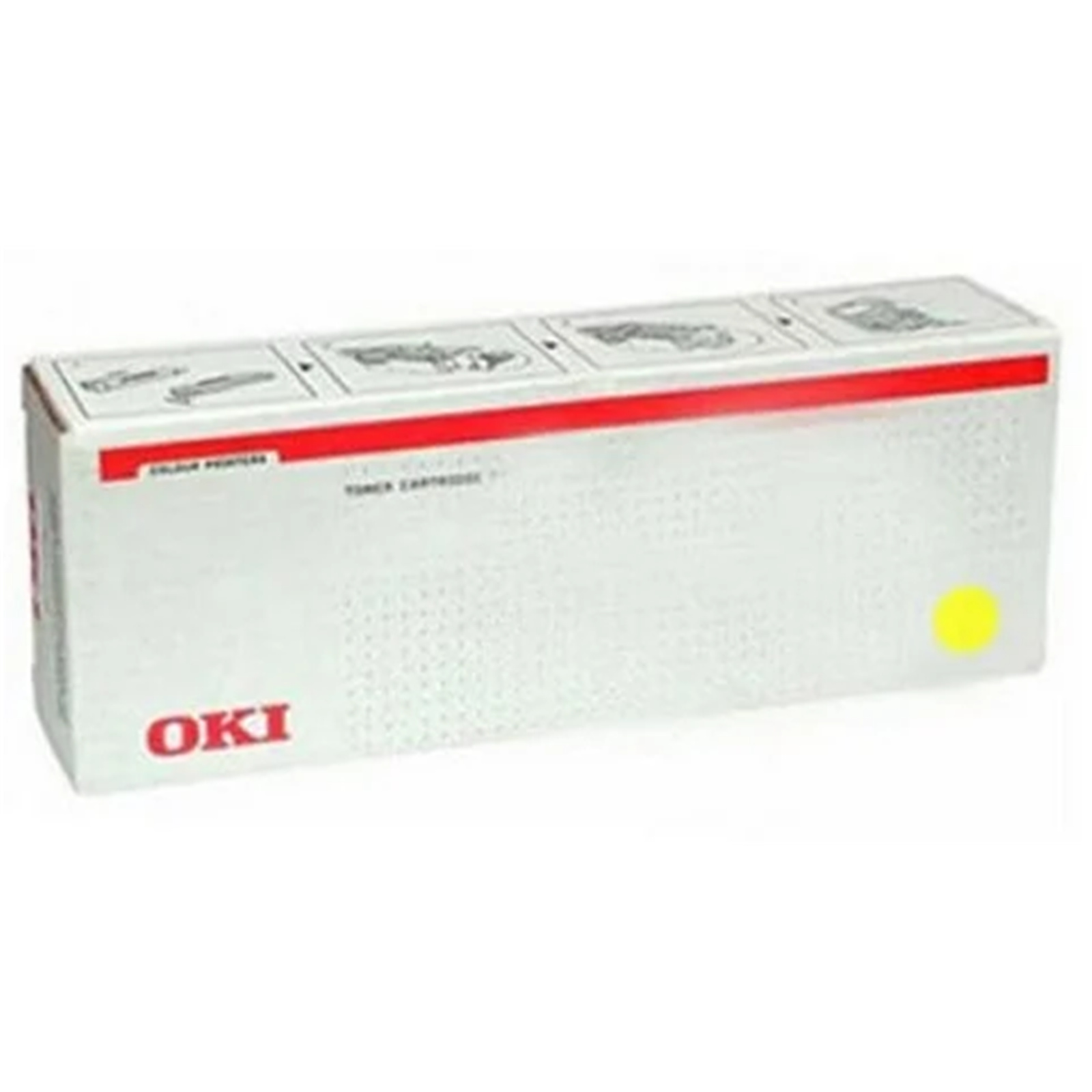 Oki MC852 Yellow Ton 44643021