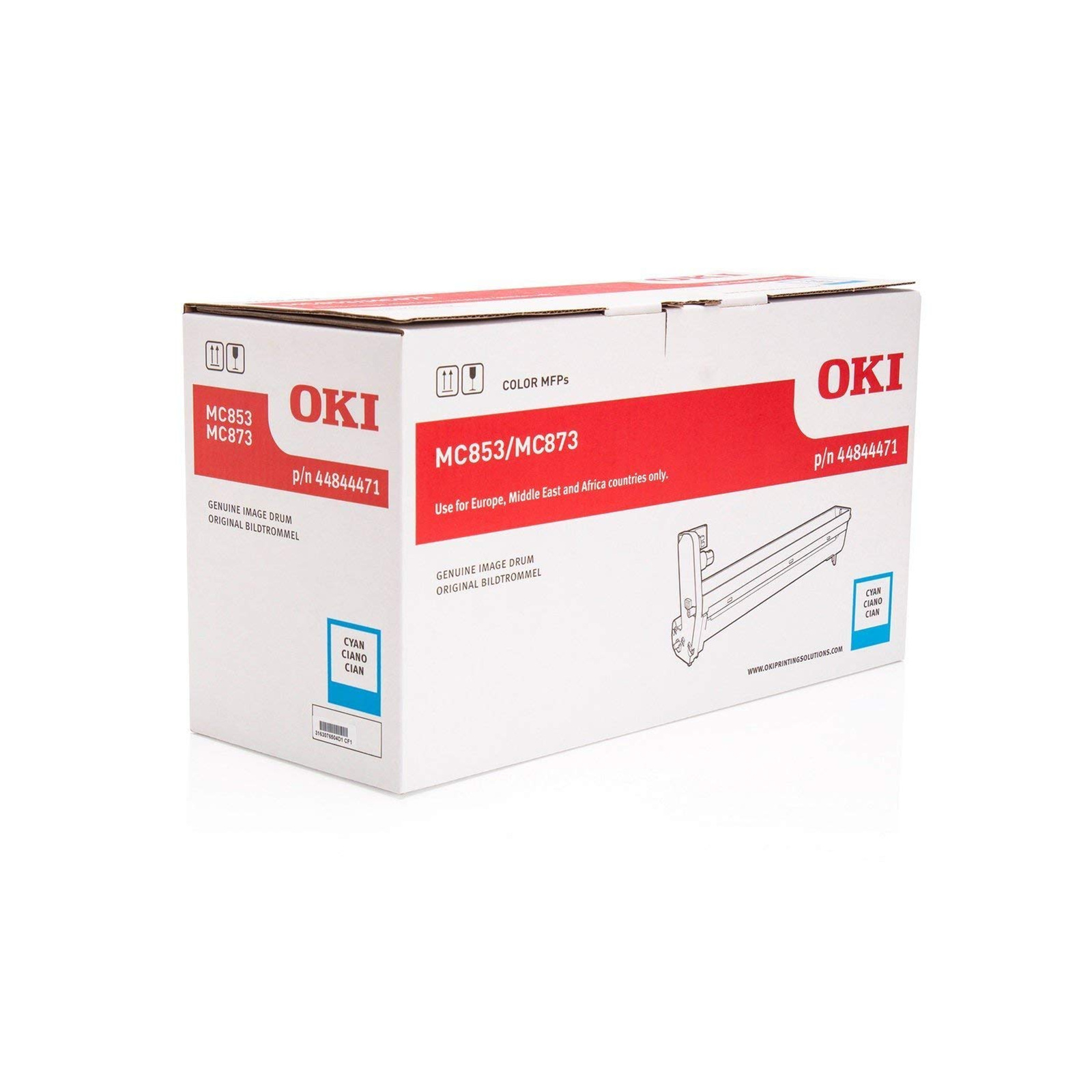 Oki MC853 Cyan Drum Unit