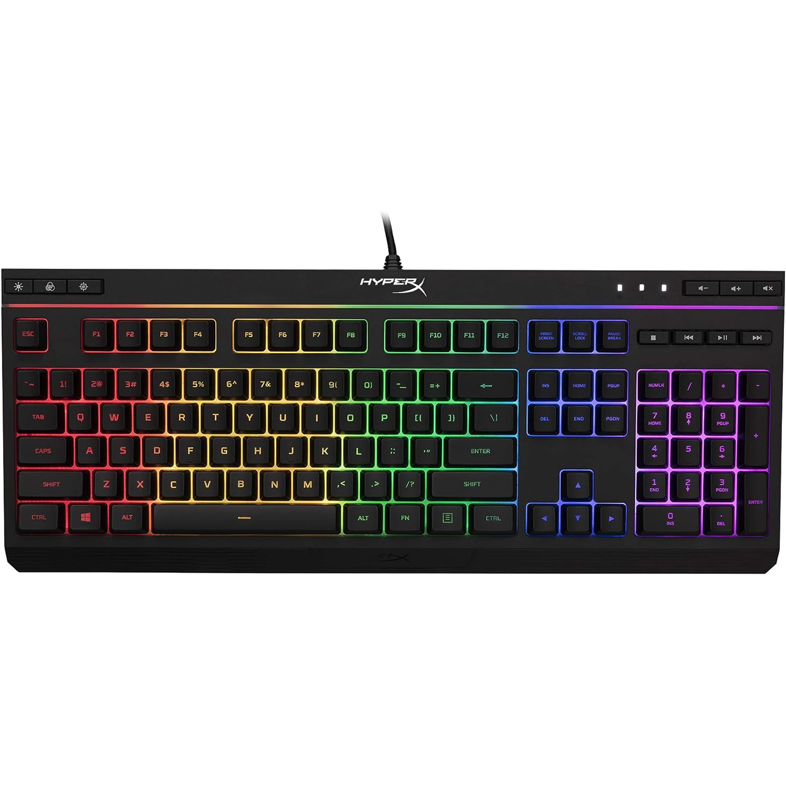 HYPERX ALLOY CORE RGB GAMING KEYBOARD