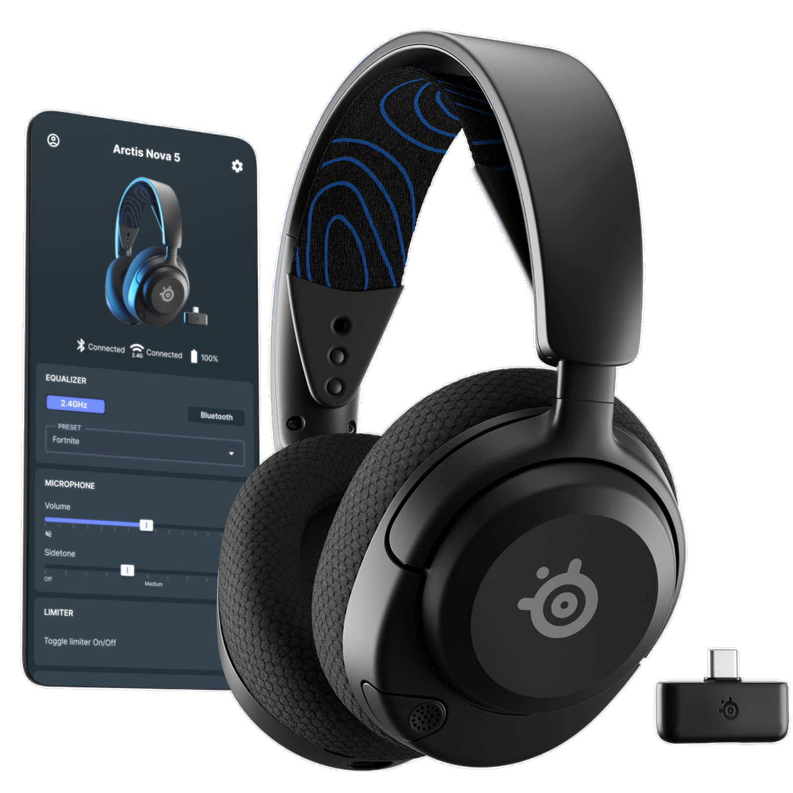 Steelseries Arctis Nova 5P Wireless Multi-Platform Gaming Headset