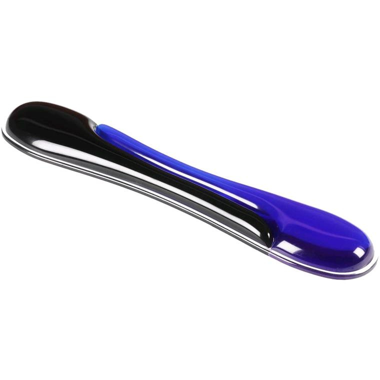 Kensington Duo Gel WristRest Wave - Black/Blue                                                      