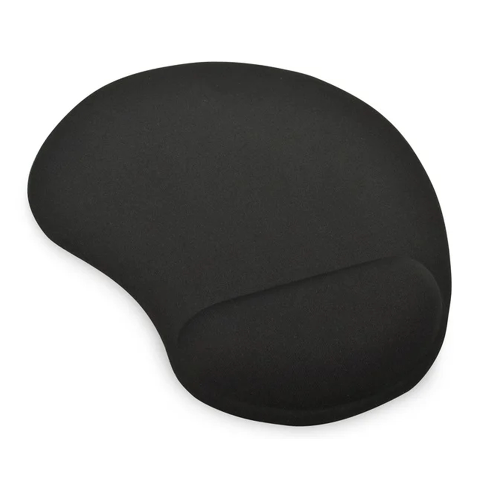 Ednet Mouse Pad with Gel Wrist Rest - Black