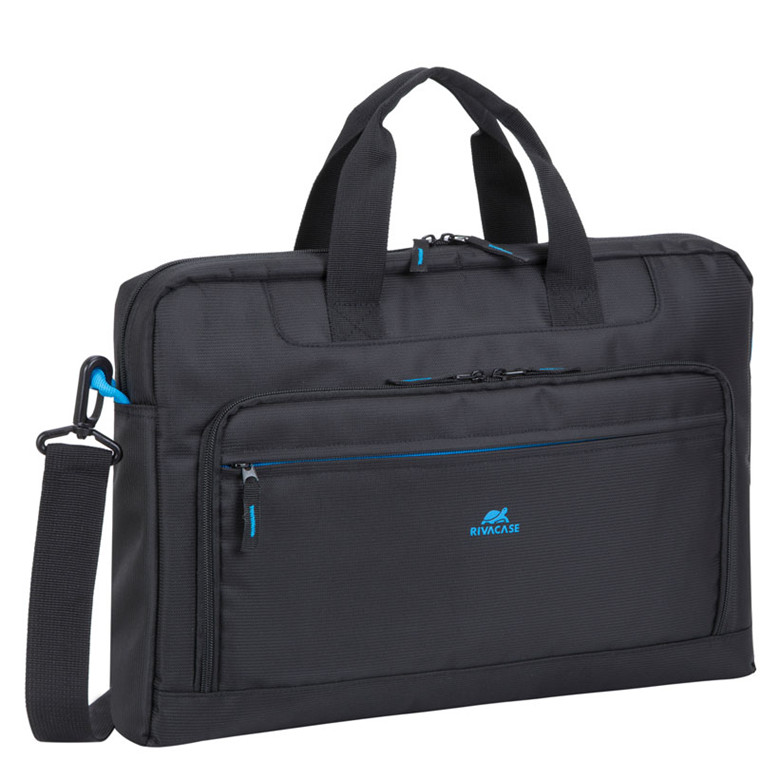 Rivacase Regent Carry Bag for 17.3 inch  Notebook / Laptop (Black)  Suitable for Education ,        