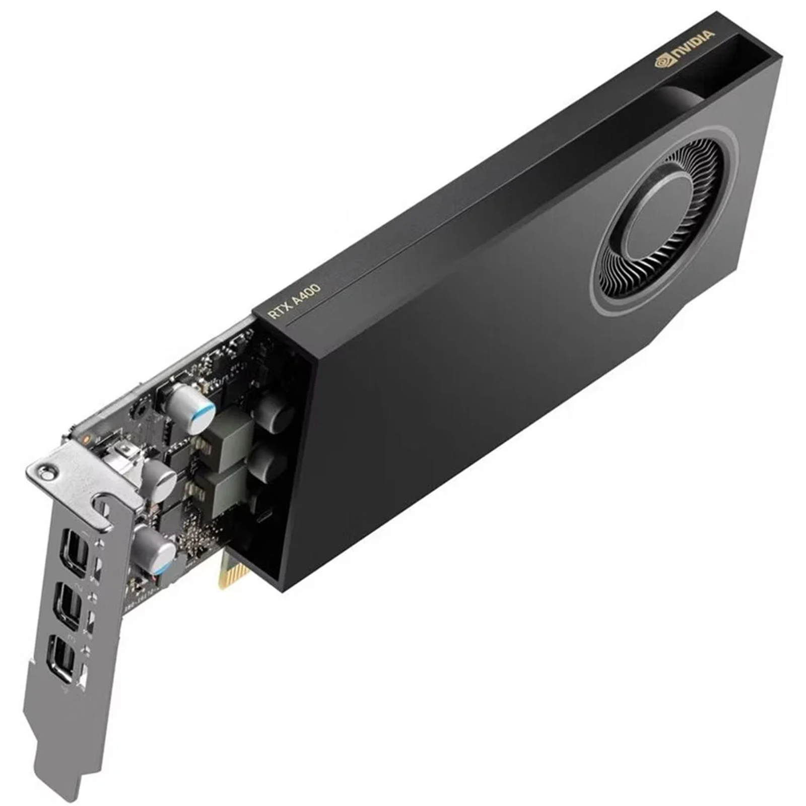 NVIDIA RTX A400 4GB Professional Workstation Graphics Card PCIe 4.0 4x Mini Display Port Singel Slot