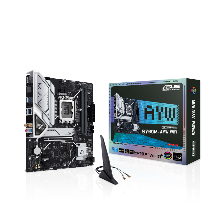ASUS B760M-AYW WIFI MOTHERBOARD