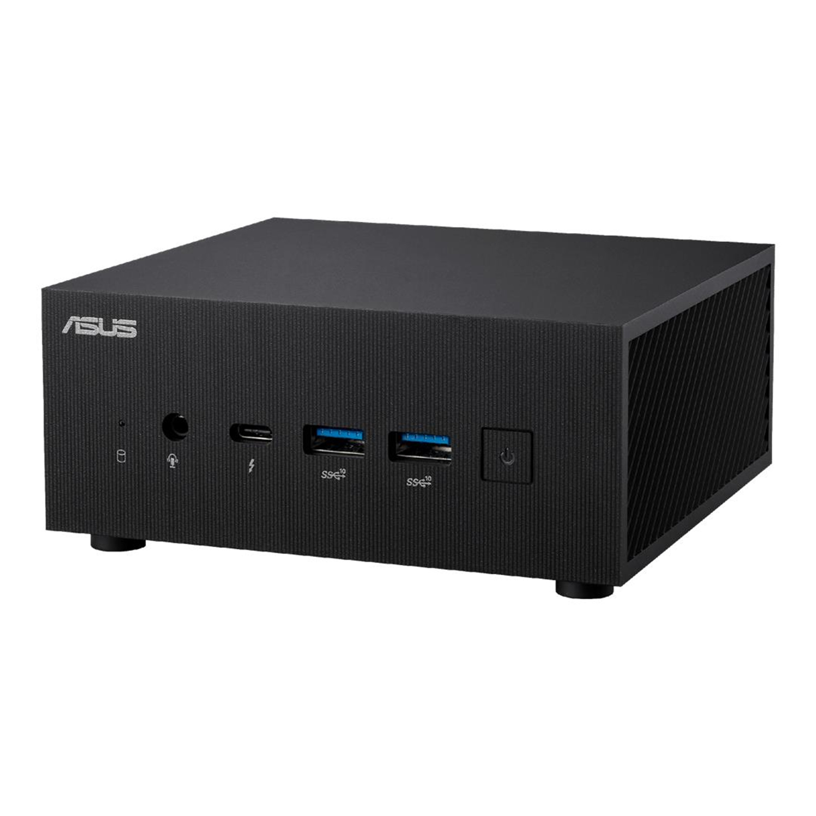 ASUS MINI PC PN64 Intel Core i5-13500H 12 Cores / 16 Threads 45W TDP 2x DDR5 SODIMM 1x M.2 1x SATA WiFi 6 + Bluetooth 2.5G RJ45 LAN 3x HDMI USB-C USB 3.0 Audio Jack Kensington Lock