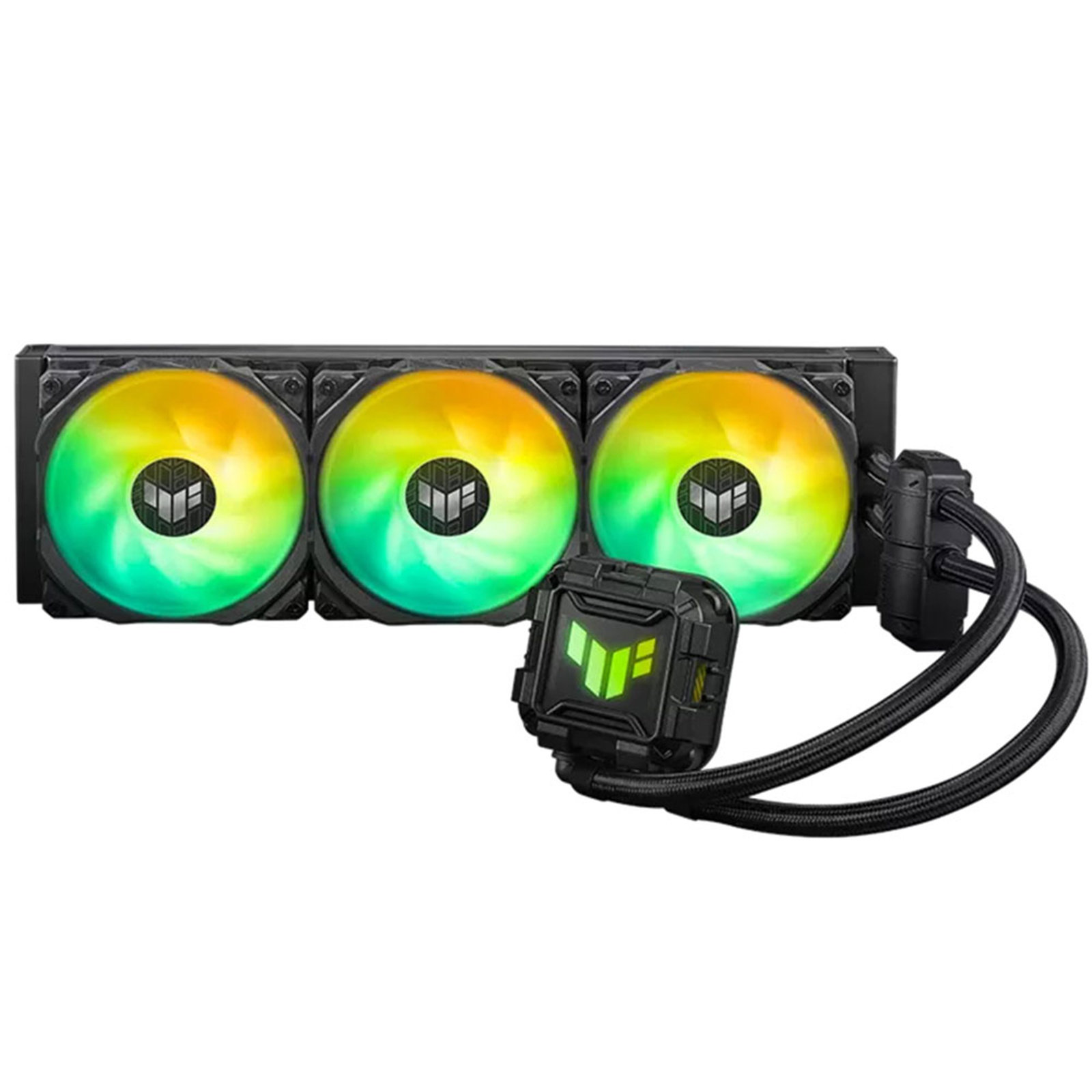 ASUS TUF GAMING LC II 360 ARGB All in one Water Cooling Aura Sync RGB 3 X 120mm  PWM ARGB Fan CPU Socket Support: Intel: LGA 170012001150115111521155 AMD: AM5AM4
