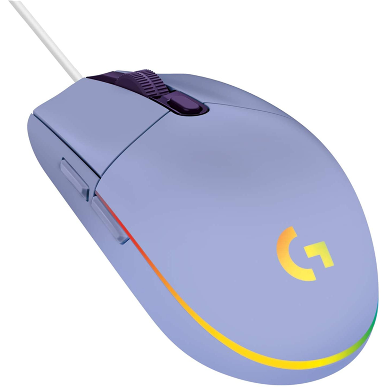 Logitech G203 LIGHTSYNC Gaming Mouse Wired RGB  - Lilac                                             