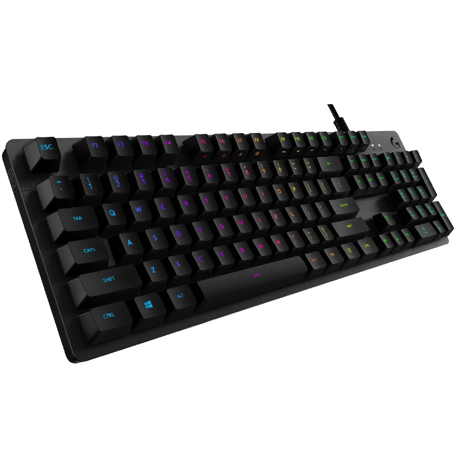 Logitech G512 CARBON LIGHTSYNC RGB Clicky Mechanical Gaming Keyboard GX Blue switches