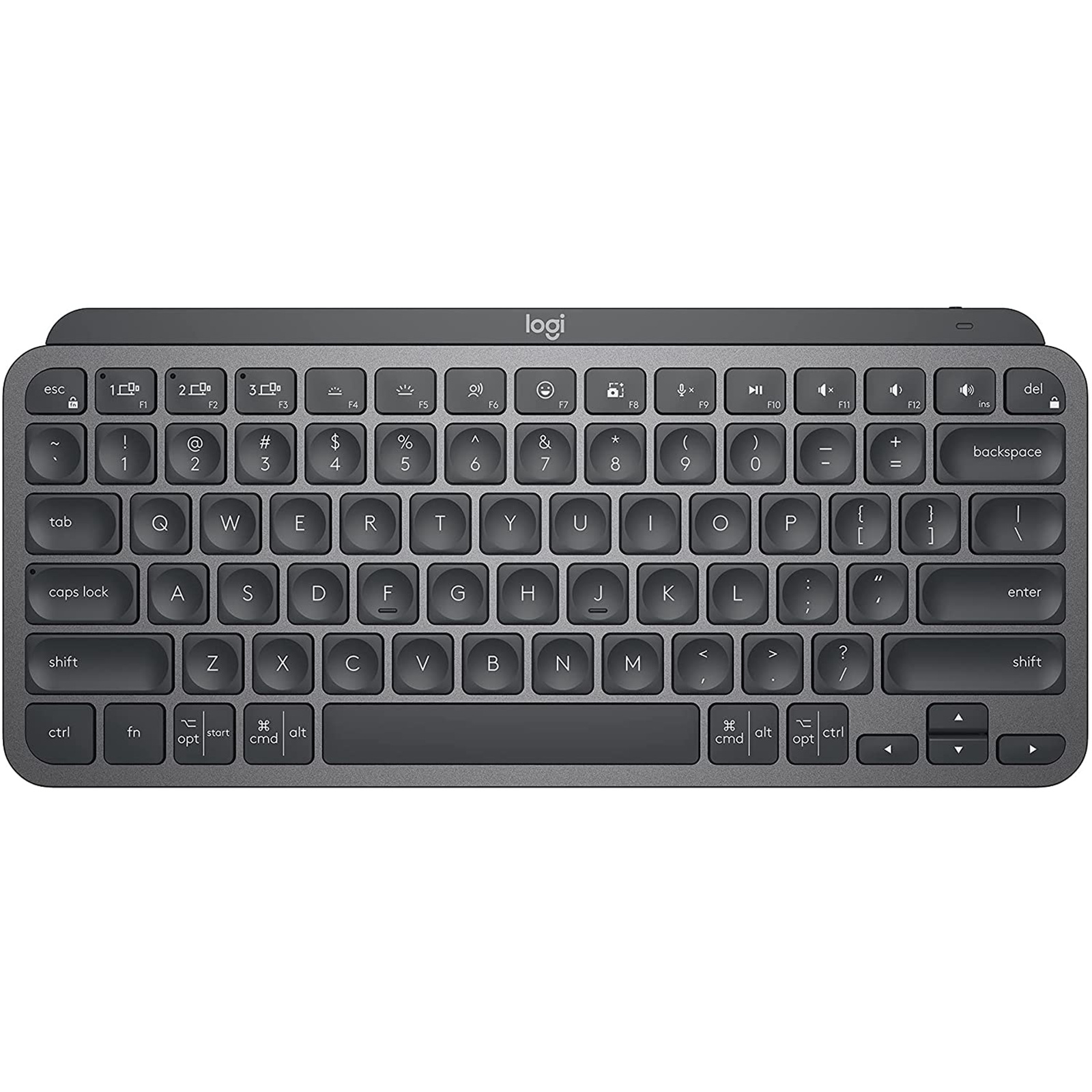 Logitech MX Keys Mini Wireless Illuminated Keyboard - Graphite