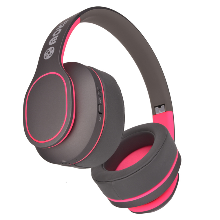 Moki Navigator ACC-HPKNCP Headphones - Volume Limited 89dB - Pink                                   