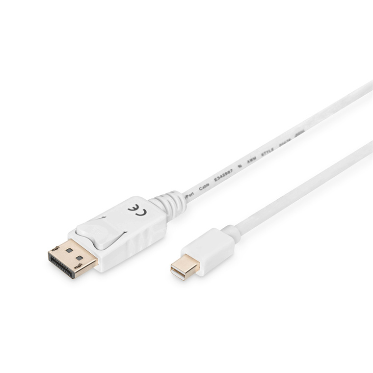 Digitus mini DisplayPort v1.1 (M) to DisplayPort (M) 2m Monitor Cable