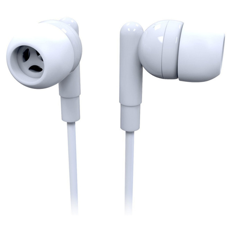 LASER EARBUD HEADPHONE - WHITE