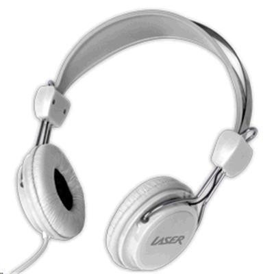 Laser AO-HEADK Wired Headphones for Kids - White 3.5mm Jack  Kids Friendly Stereo Headphones: Perfect for Young Ears