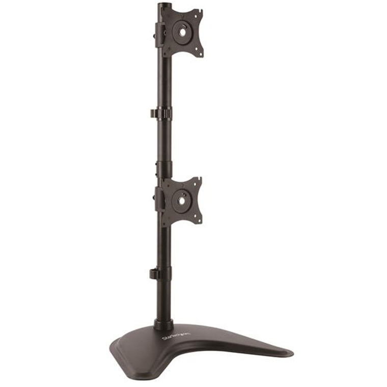 StarTech ARMBARDUOV Vertical Dual Monitor Stand - Steel                                             