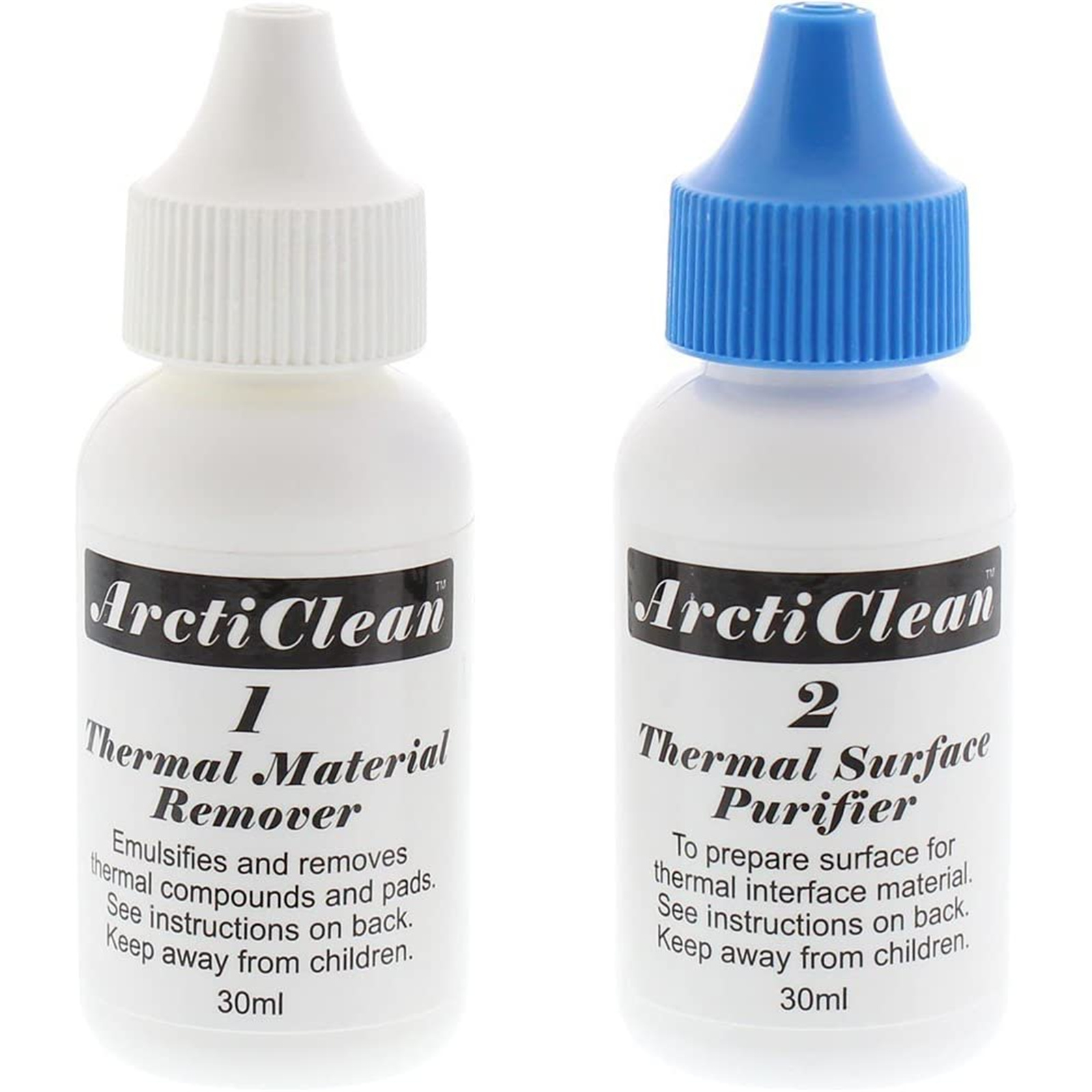 Arctic Silver ArctiClean Thermal Compound Remover 60ml Kit, Material Remover & Surface Purifier     