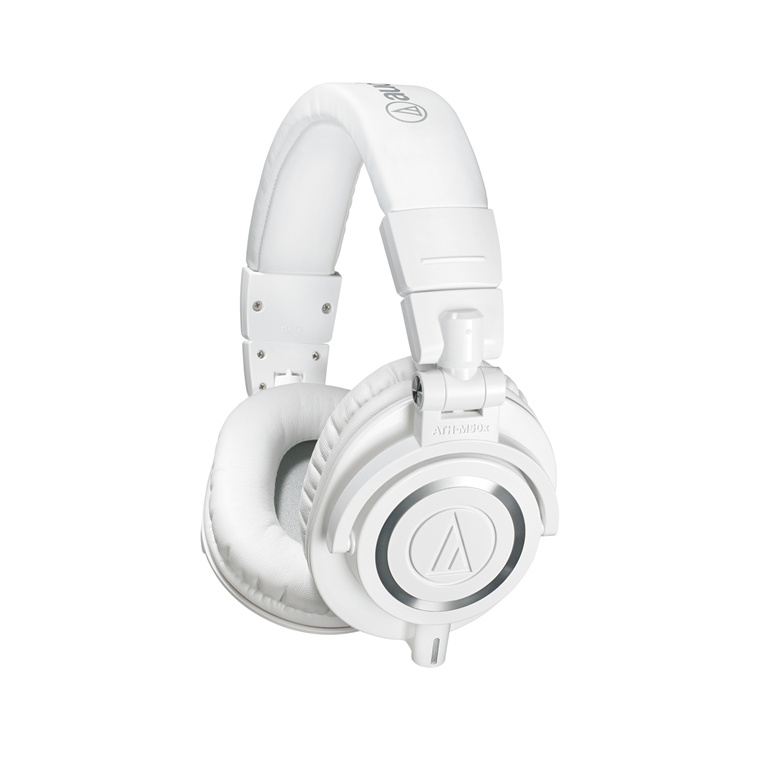 Audio-Technica ATH-M50X White PREMIUM STUDIO HEADPHONE                                              