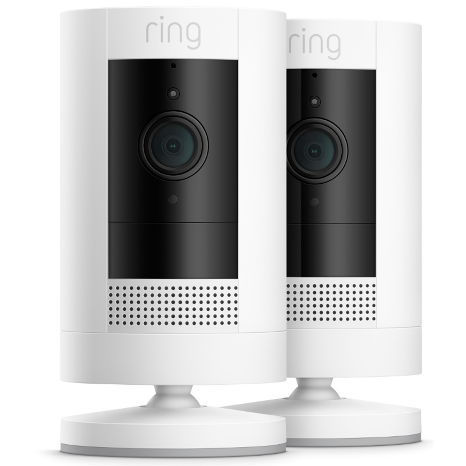 Ring Stick Up Cam Battery (3rd Gen) - White 2 Pack