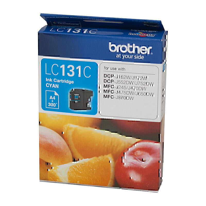 Brother LC131C Cyan Ink Cartridge