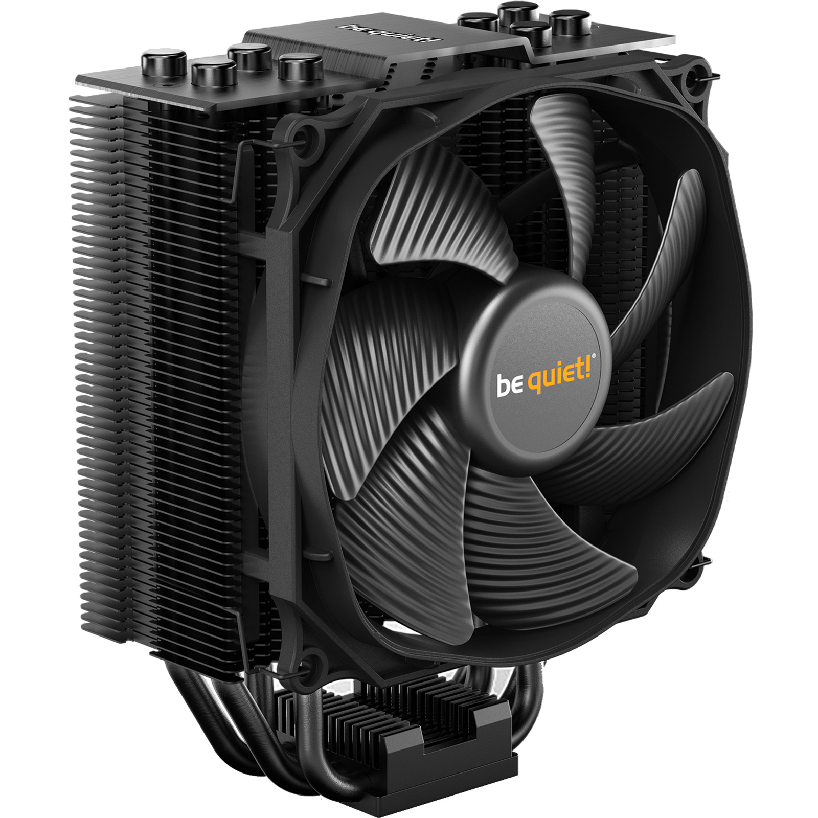 Be Quiet DARK ROCK Slim CPU Cooler, Single 120mm PWM Fan, For Intel Socket: 1200 / 2066 / 115X /    