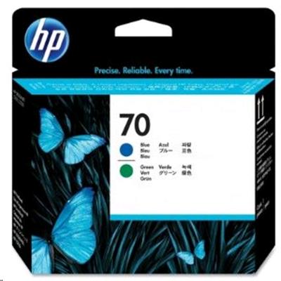 HP #70  Blue & Green PH C9408A