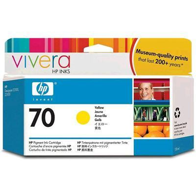 HP #70 130ml Yellow Ink C9454A