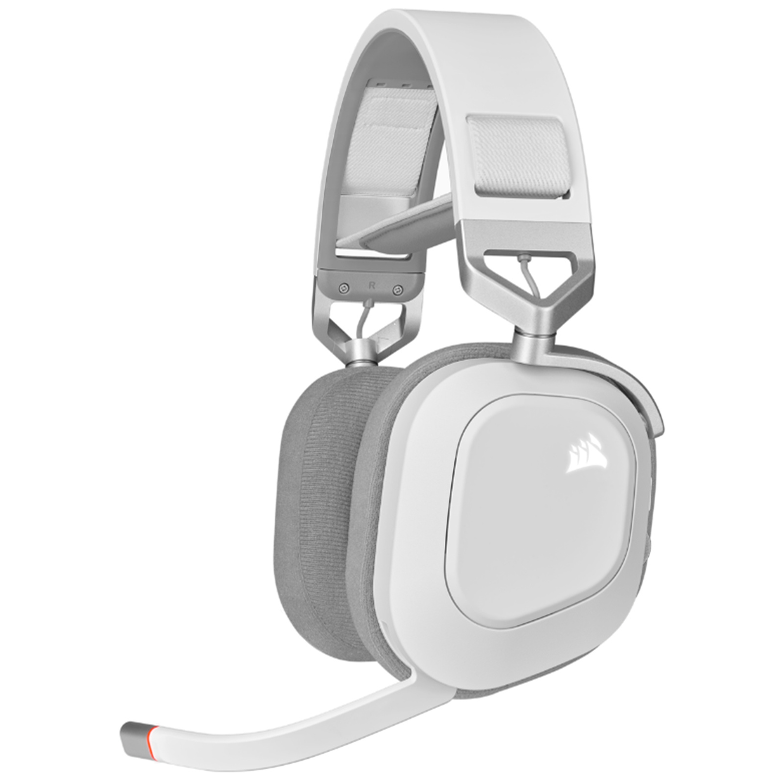 CORSAIR HS80 RGB WIRELESS HEADSET - WHITE