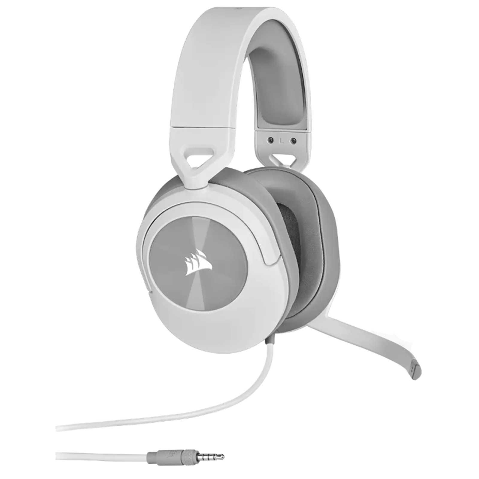 CORSAIR HS55 SURROUND GAMING HEADSET - WHITE