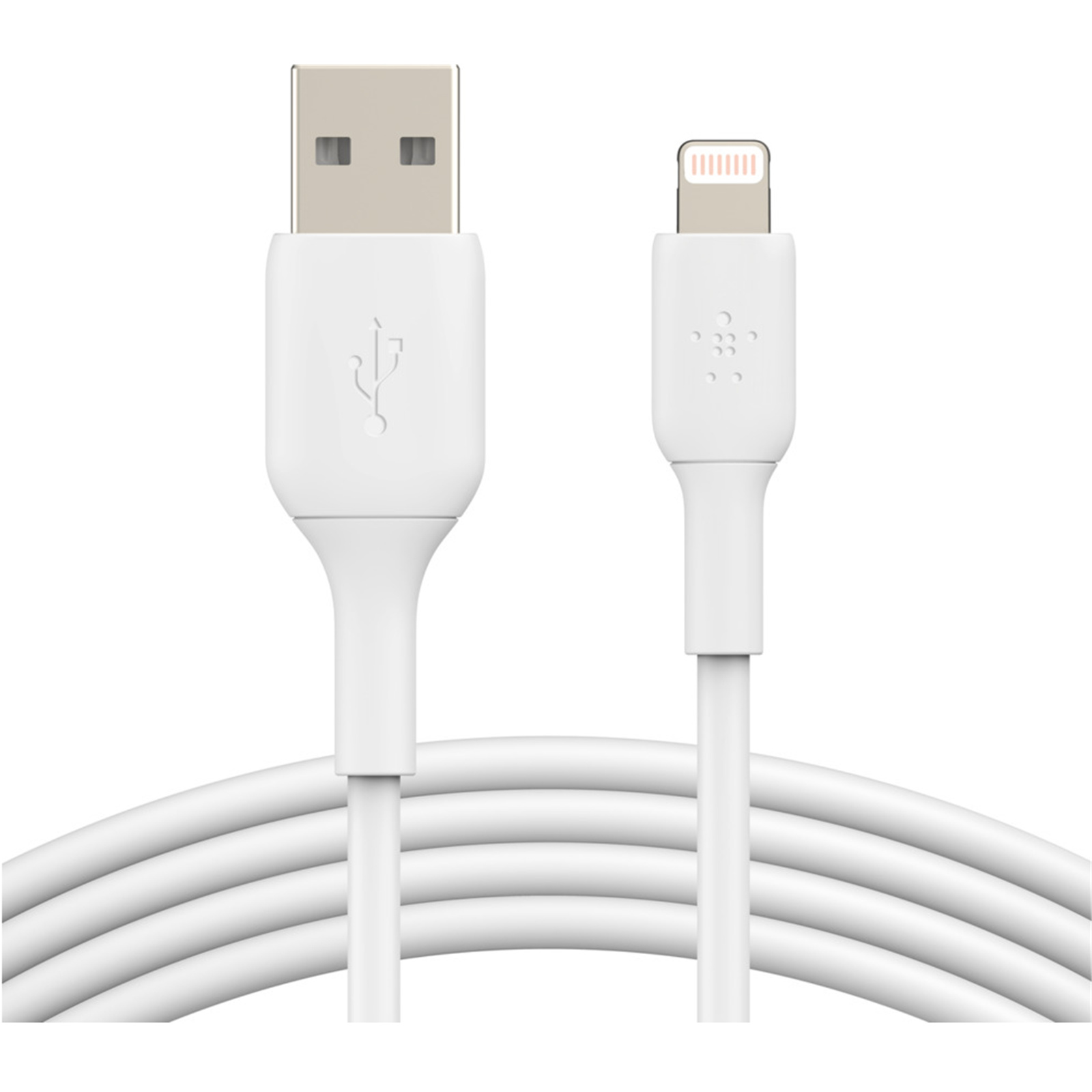 BOOST CHARGE LTG TO USB-A CABLE 1M WHT