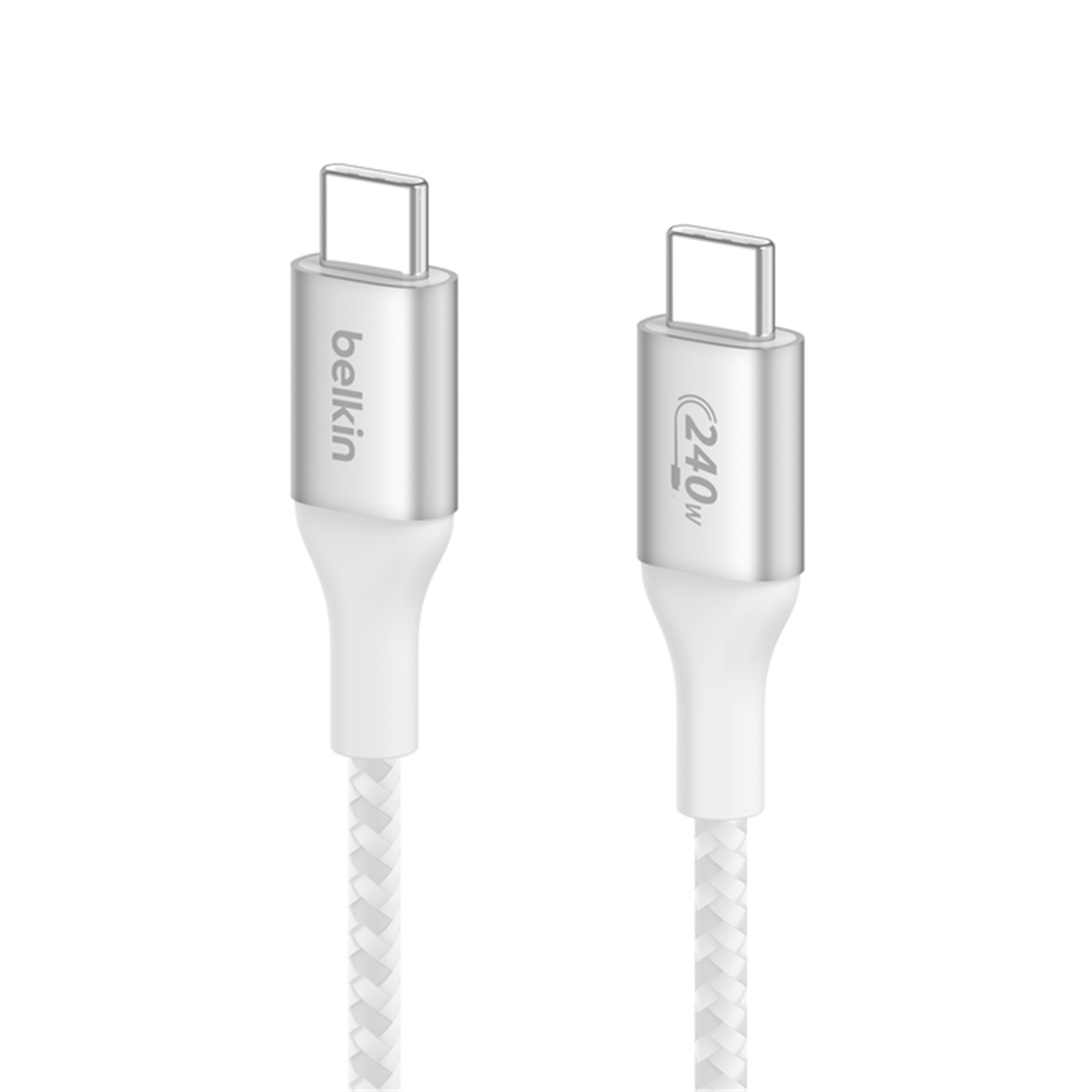 BOOSTCHARGE 2M USB-C CABLE 240W WHITE