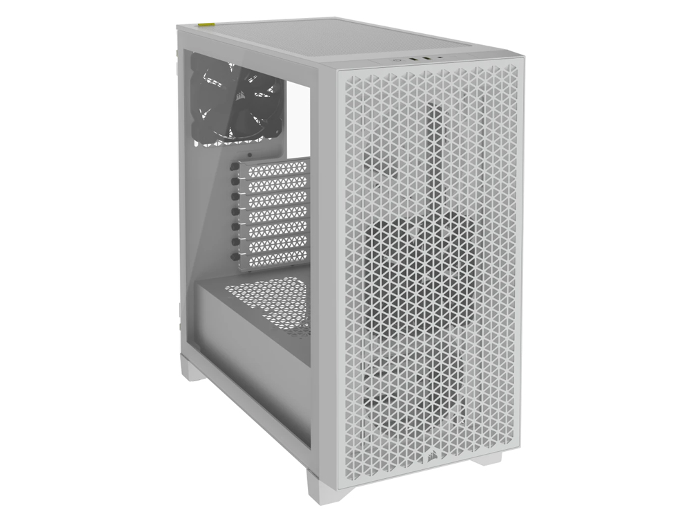 CORSAIR 3000D AIRFLOW TEMPERED GLASS MID-TOWER - WHITE