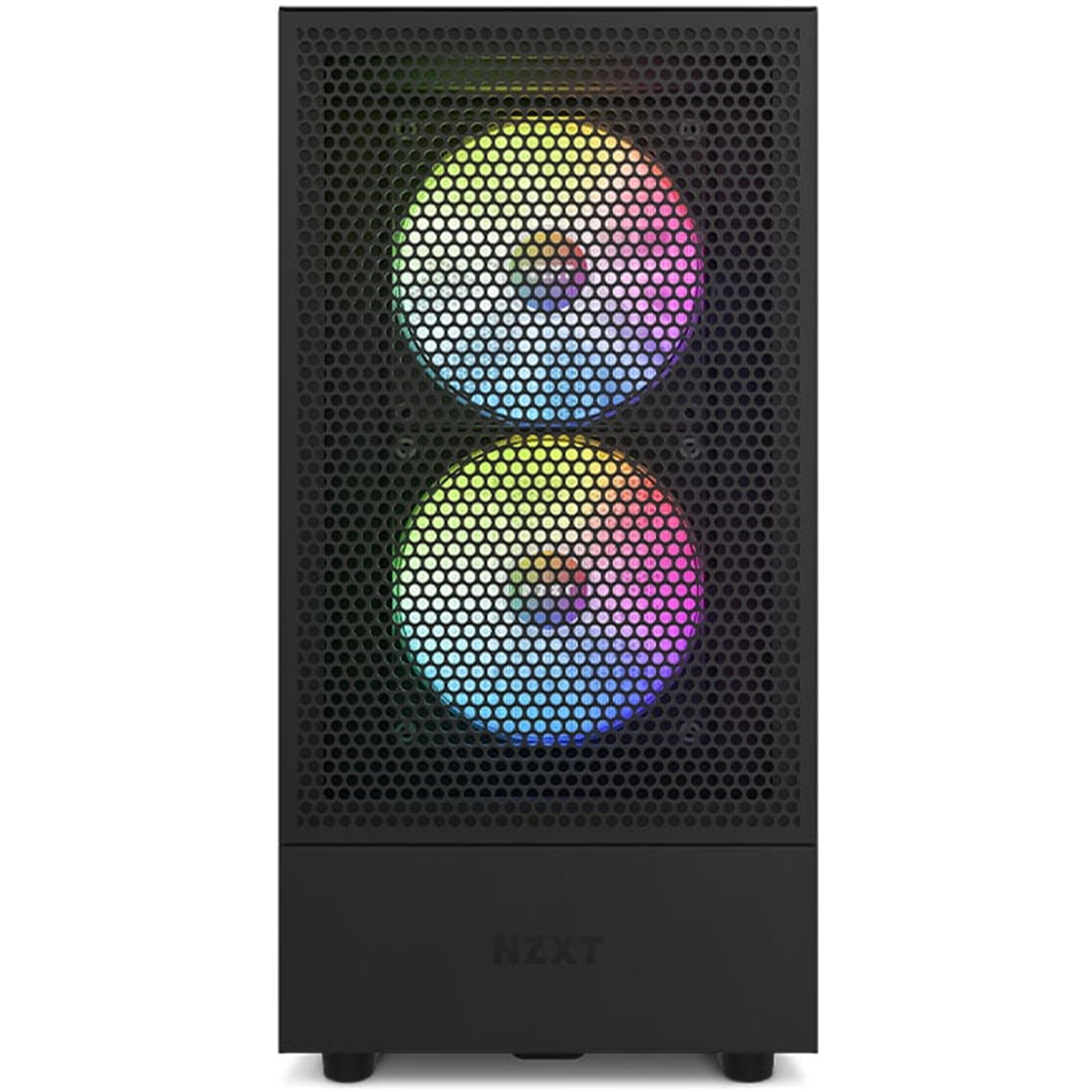 NZXT H5 Black Flow RGB Edition ATX MidTower Gaming Case Tempered Glass CPU Cooling Support Upto 165mm GPU Support Upto 365mm 280mm Radiator Supported 7x PCI Slots Front I/O: 1xUSB 1xType C HD Audio