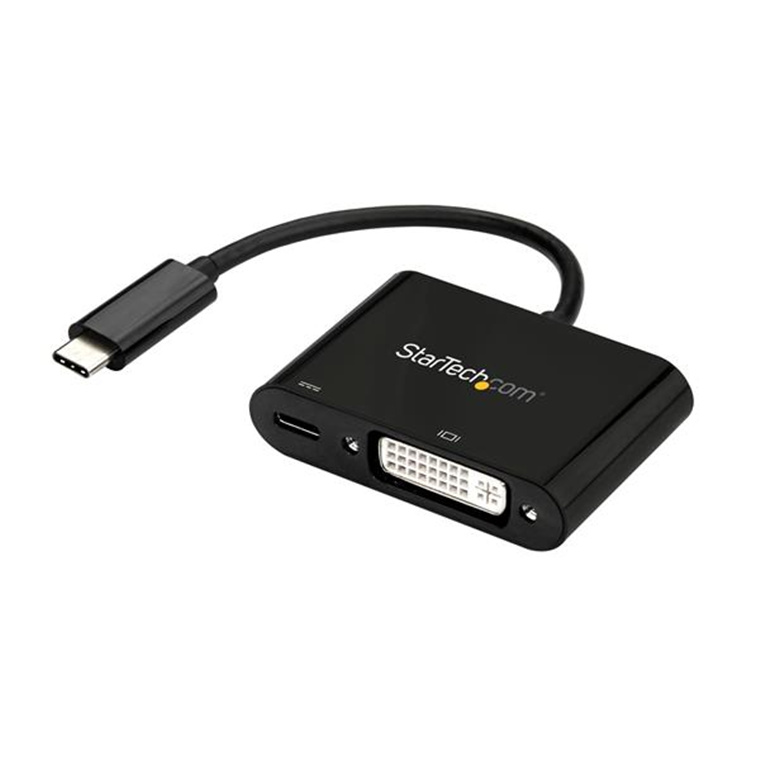 USB-C to DVI Adapter with Power Delivery