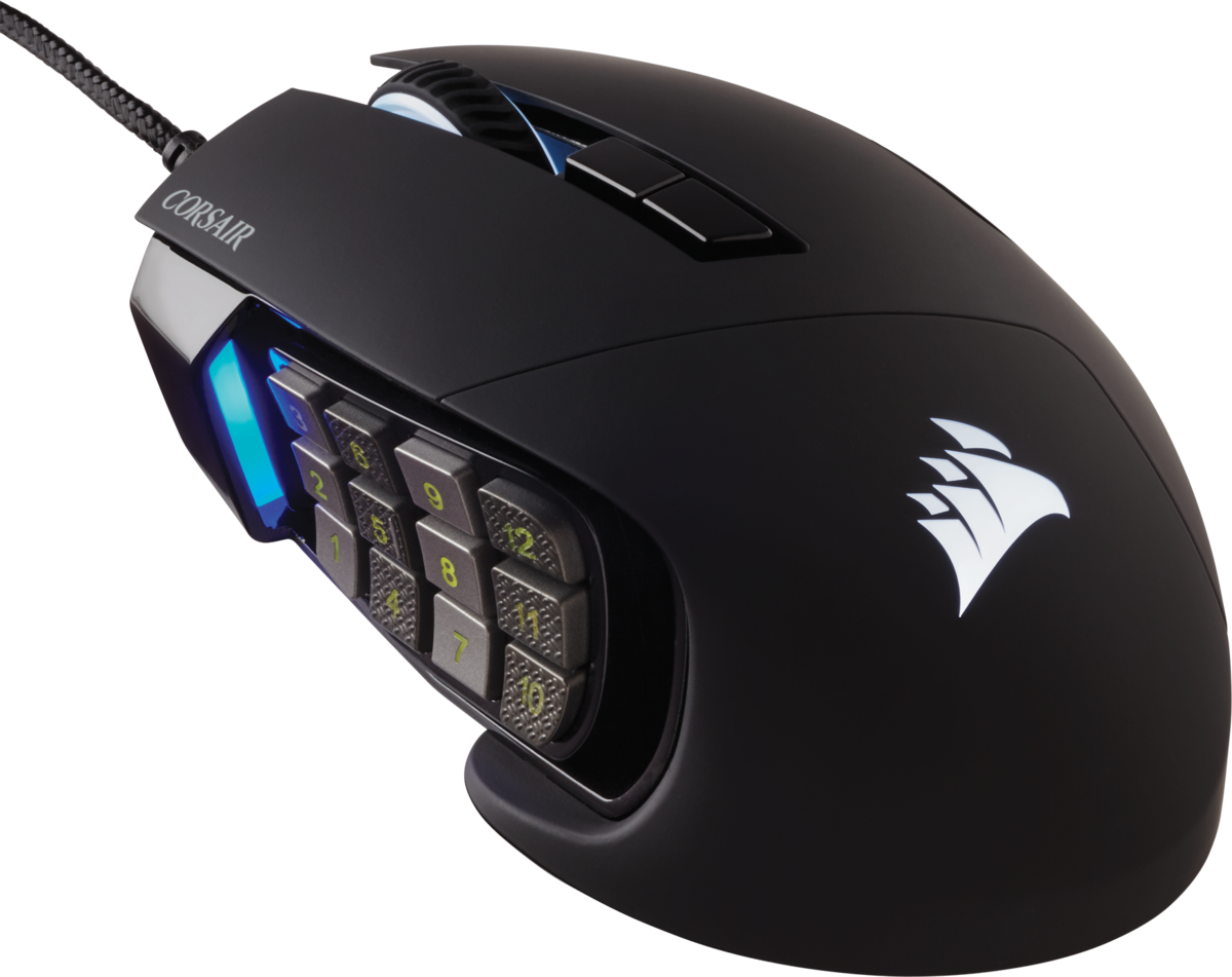 Corsair Scimitar RGB Elite MOBA MMO Gaming Mouse